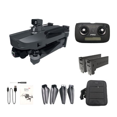 Drone 4K-kamera 3-akslet Anti-Shake Gimbal RC Quadcopter Hindring Unngåelse Drone GPS børsteløs motorleke for barn Voksen