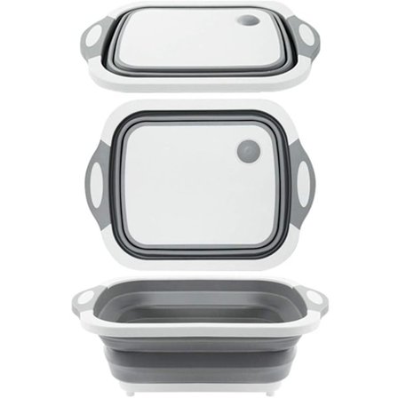 Sammenleggbart skjærebrett skjærebrett GRÅ