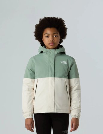 The North Face G Warm Antora Rain Jacket - Green - 145-151