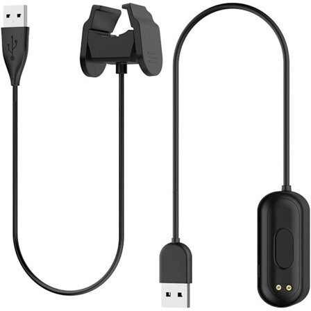 Laddare för Xiaomi Mi Band 4 Laddningskabel [2 st], Ersättnings Advanced USB Laddningskabel
