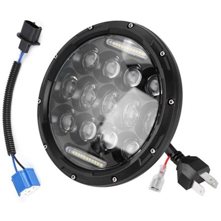 1kpl 7 tuuman 300W 6000K LED-ajovalot Jeep Wranglerille, DEBUNS:ilta