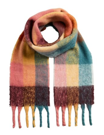 Pcjova Long Scarf Bc Patterned Pieces