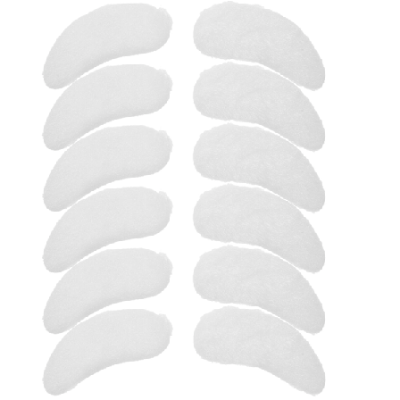 6 Par Santa Claus Falske Øyenbryn Jul Selvklebende Falske Øyenbryn Santa Kostyme Cosplay Tilbehør