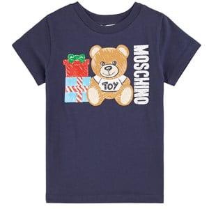 Moschino Branded Graphic T-shirt Navy 14 Years - Tops - 14 years - Navy - Junge