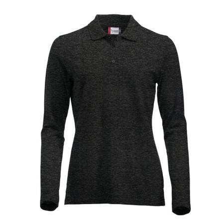 Clique Dam/dam Classic Marion Melange Långärmad Polo S