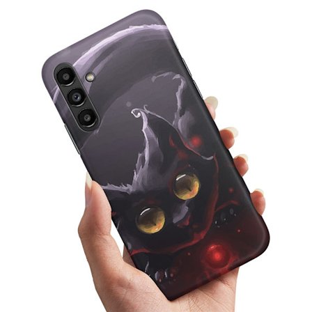 Samsung Galaxy S24 Plus - Skal/Mobilskal Svart Katt