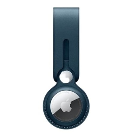 PU-læderetui til Airtag, Blå