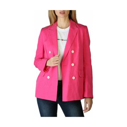 Tommy Hilfiger Women; Clothing Blazer TP1 , Roze , Dames , Maat: M