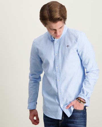 GANT Shield Oxford Shirt Blå Skjorter Gutt - Kids Brand Store