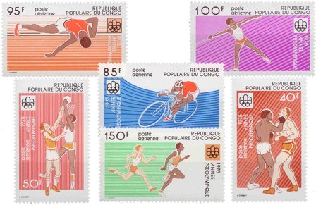 Congo - YT PA 210-215 - Postfrisk