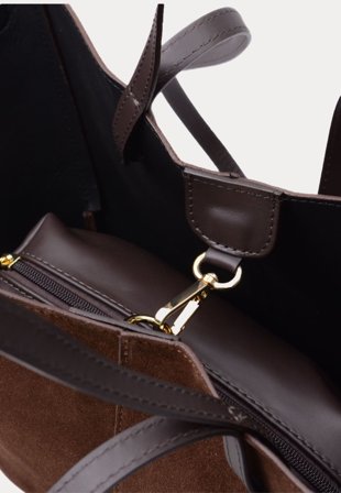 Latalia-Nola Suede Handbag-Onesize