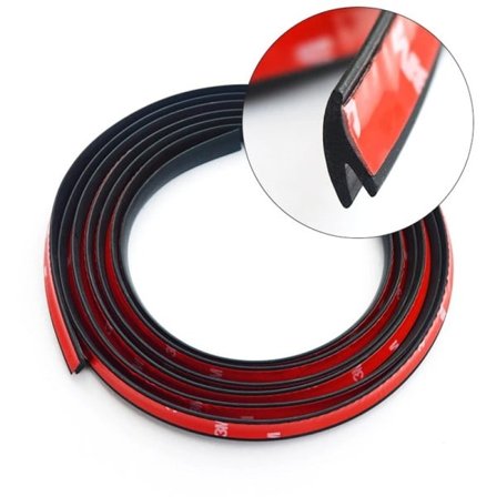 Y Shape Auto Window Gap Protection Bil Sealing Strips Gummi