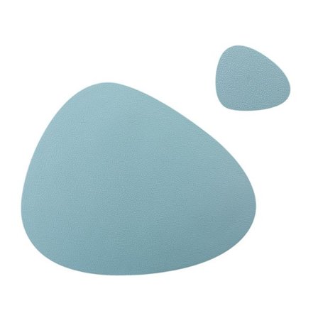 Pohjoismainen tyyli silikoninen lämmöneristys alusta nahkamainen tekstuuri länsimainen Sili