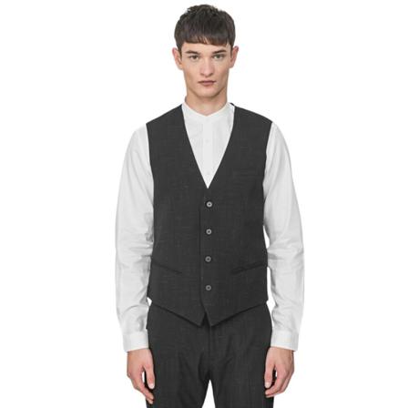 Antony Morato, Gilet Slim Zwart, Heren, Maat:M