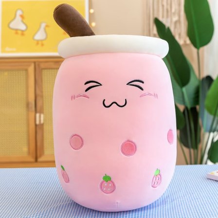 Mub- 30cm 40cm 0cm 6cm fyldt kawaii anime dukke plyslegetøj bubba mælk te plus superblød plyspude 5 24cm 5