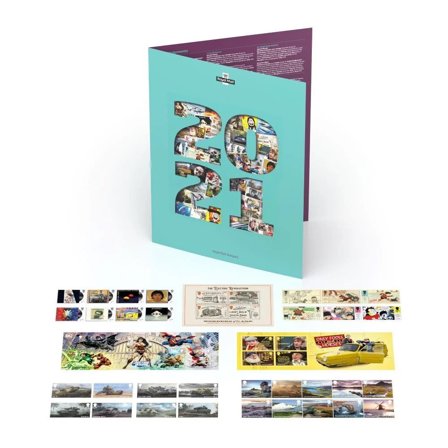 England - Årsmappe 2021 - Postfrisk