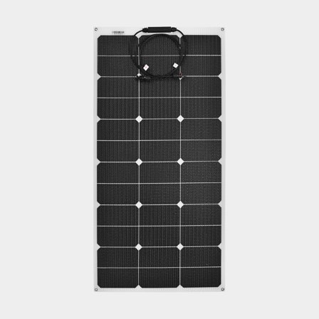 Flexibilní solární panel Juni Solar 100W Junction Box, 100 W, monokrystalický, 12 V, 1040 x 520 x 3 mm, bílý