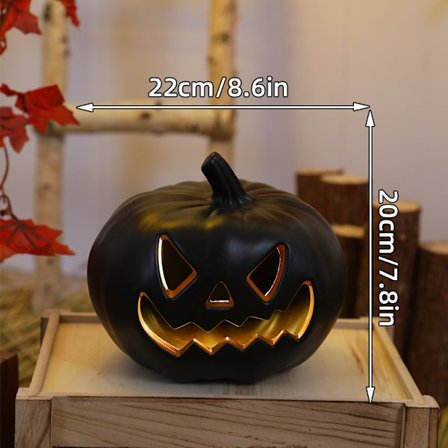 Halloween-kurpitsa pääsiäiskohtauksen koriste - 261