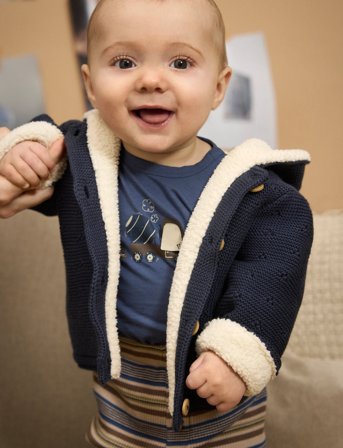 Minymo Pants Y/D Rib - Multi/patterned - 68