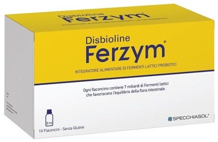 Disbioline Ferzym 10 Flaconcini Da 8ml