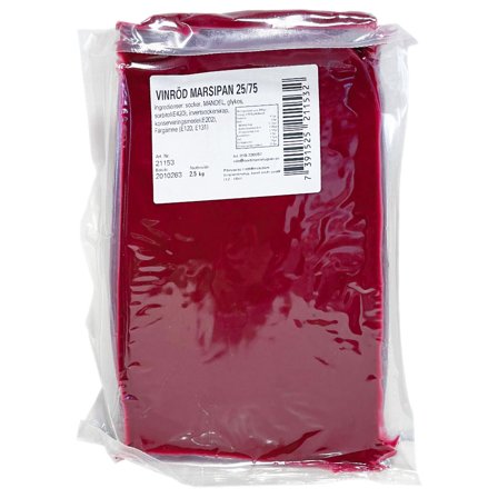 Marcipan Vinrød 2,5 kg