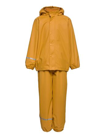 Rainwear Set -Solid, W.fleece Yellow CeLaVi