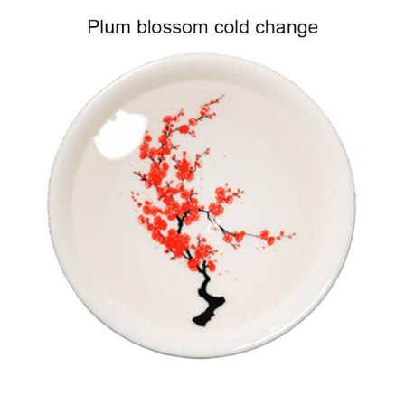 Sake Cup Varmt och Kallt Double Sense Cherry Cup Keramiskt set