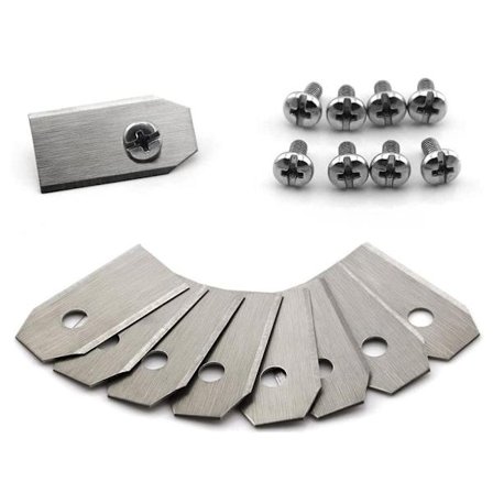 9-PACK Ersättningsblad För Husqvarna Robotgräsklippare Silver