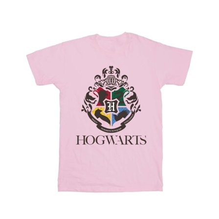Harry Potter Dam/Kvinnor Hogwarts Crest Bomull Boyfriend T-Sh