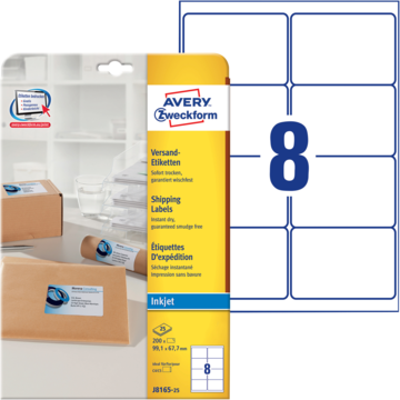 Avery Adressetiketter