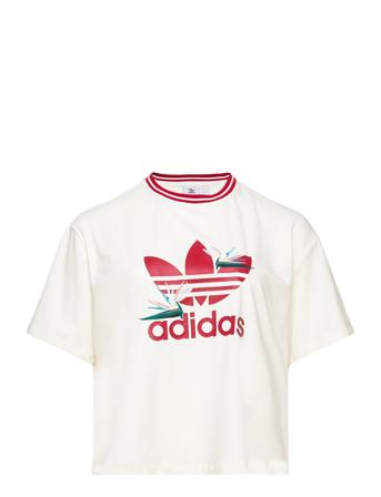 Loose T-Shirt T-shirt Top Hvid Adidas Originals