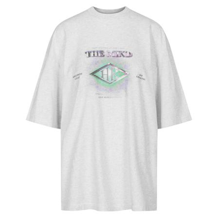 Han Kjøbenhavn Boyfriend Tee Short Sleeve Grå, Dame T-shirts
