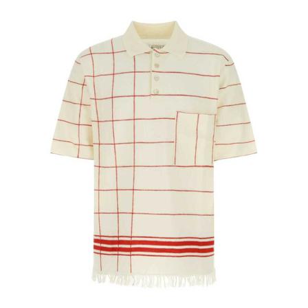 Maison Margiela Polo Shirts Hvid, Herre