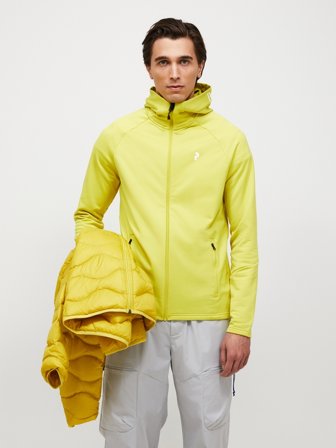 Rider Essentials Midlayer Zip Hood Men