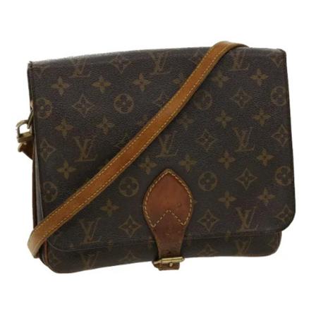Louis Vuitton Vintage, Pre-owned Canvas louis-vuitton-bags Bruin, Dames, Maat:ONE Size