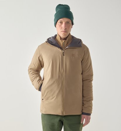 Haglöfs Mimic Alert Hood Men Oak Brown - M