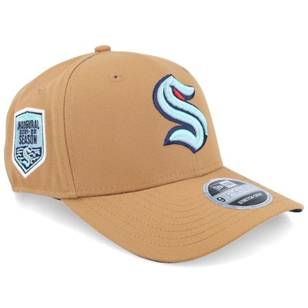 New Era - NHL Beige adjustable Czapka Z Daszkiem - Hatstore Exclusive x Seattle Kraken Inaugural 21 9SEVENTY Bronze Adjustable @ Hatstore
