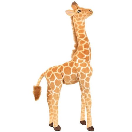 140 cm stor plyschleksak giraff, söt gosedjur mjuk giraff (50 cm)