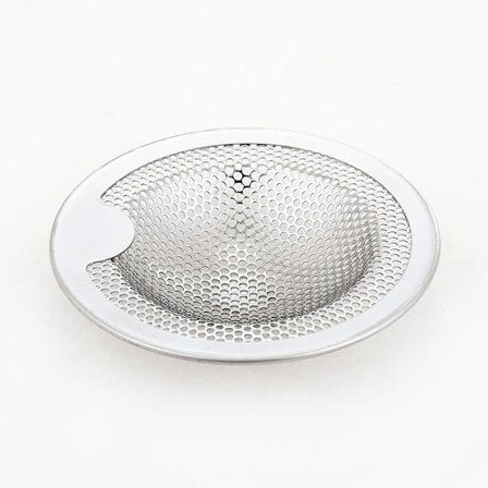 2 stk kjøkkenvask sil, L rustfritt stål sil, avløpsfilter, mini vask sil, filter sil, filter for dusjsluk-