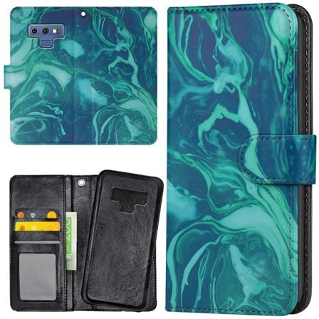 Samsung Galaxy Note 9 - Lommebok Deksel Marmor