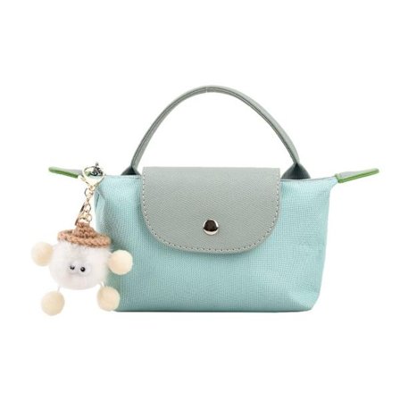 Modeväska Nylon Dumplings Bag Single Shoulder Crossbody-väskor green