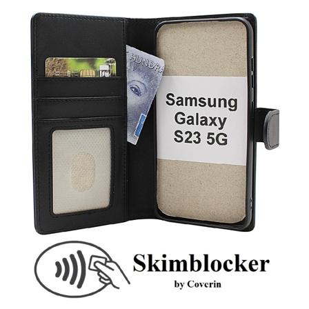 Skimblocker Samsung Galaxy S23 5G Plånboksfodral