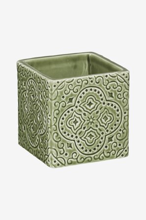Cult Design - Skål Kub Orient - Grön - Disk- & städredskap - Från Homeroom