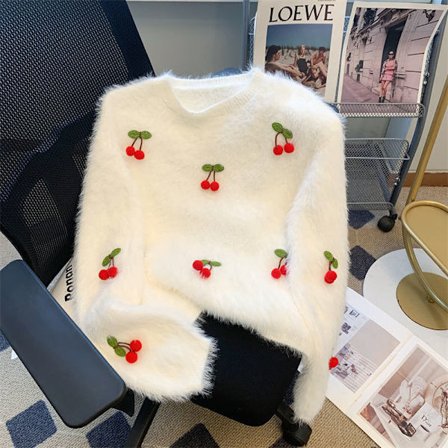 3D Kirsebærgenser for Kvinner Høst Vinter