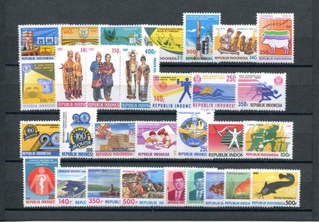Indonesien - Årgang 1987 (Zb 1279-1308 - Postfrisk)