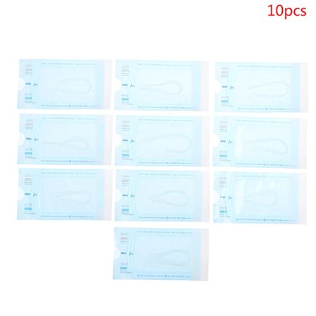 5 Påsar/60 Stycken Protein Trådar Utan Nål Guld Protein Linje Absorberbar Anti-rynk Ansiktsfiller Kvinnor Skönhetsvård Hud Kollagenbaserad