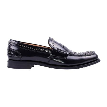 Church's, Flat shoes Zwart, Dames, Maat:40 EU
