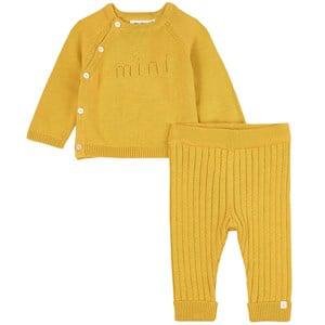 Absorba Mimosa Yellow Jumper And Trousers-set - Clothing sets - 9 months - Yellow