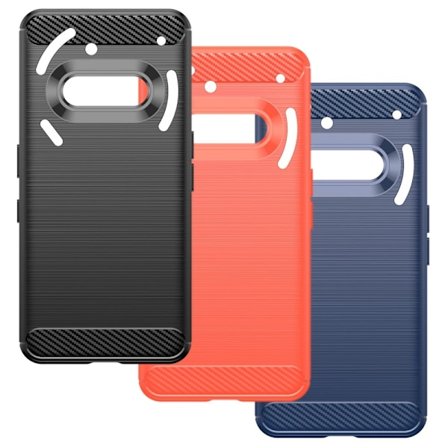 SKALO Nothing Phone (3a) 5G Armor Carbon Cover - Vælg farve
