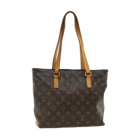 Louis Vuitton Vintage, Pre-owned Cabas Piano Monogram Tote Bag Bruin, Dames, Maat:ONE Size
